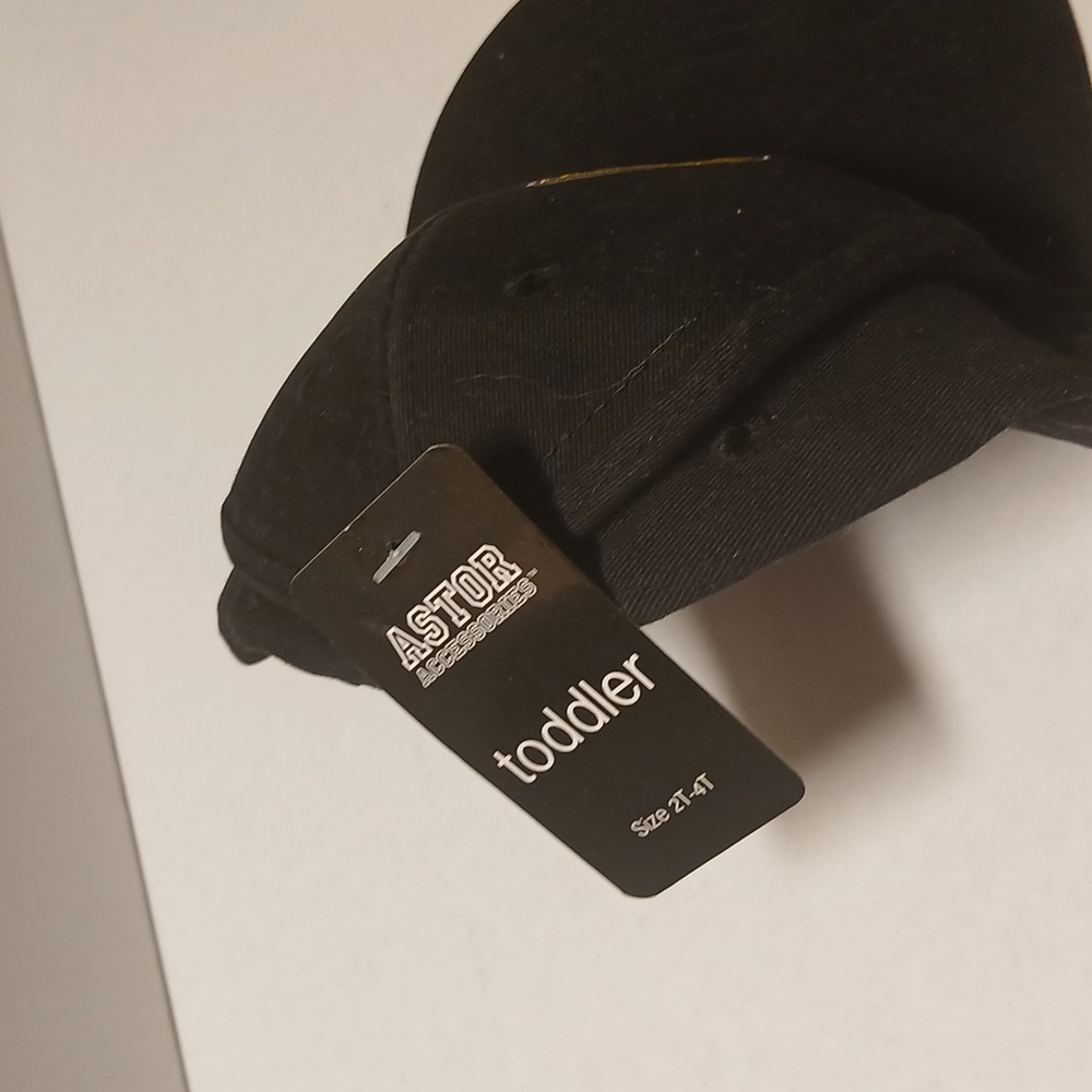 Astor Legend 24 Toddlers Black Baseball Cap NWT - Picture 5 of 8